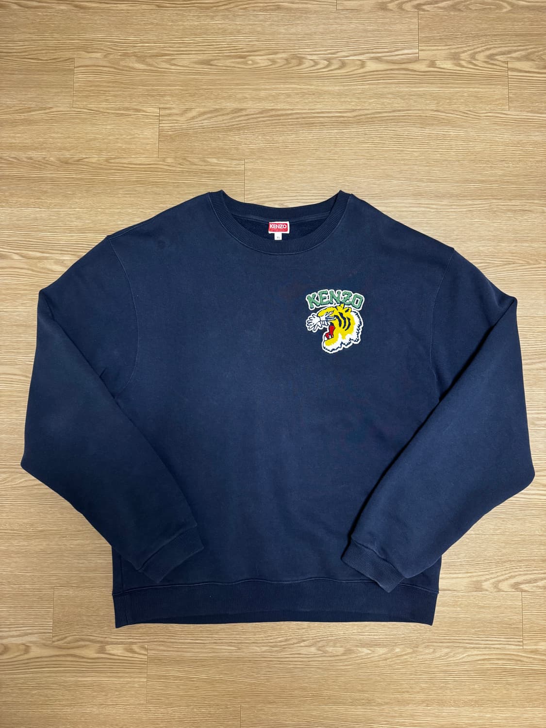 KENZO 겐조 타이거 네이비 맨투맨 XL 상품이미지1