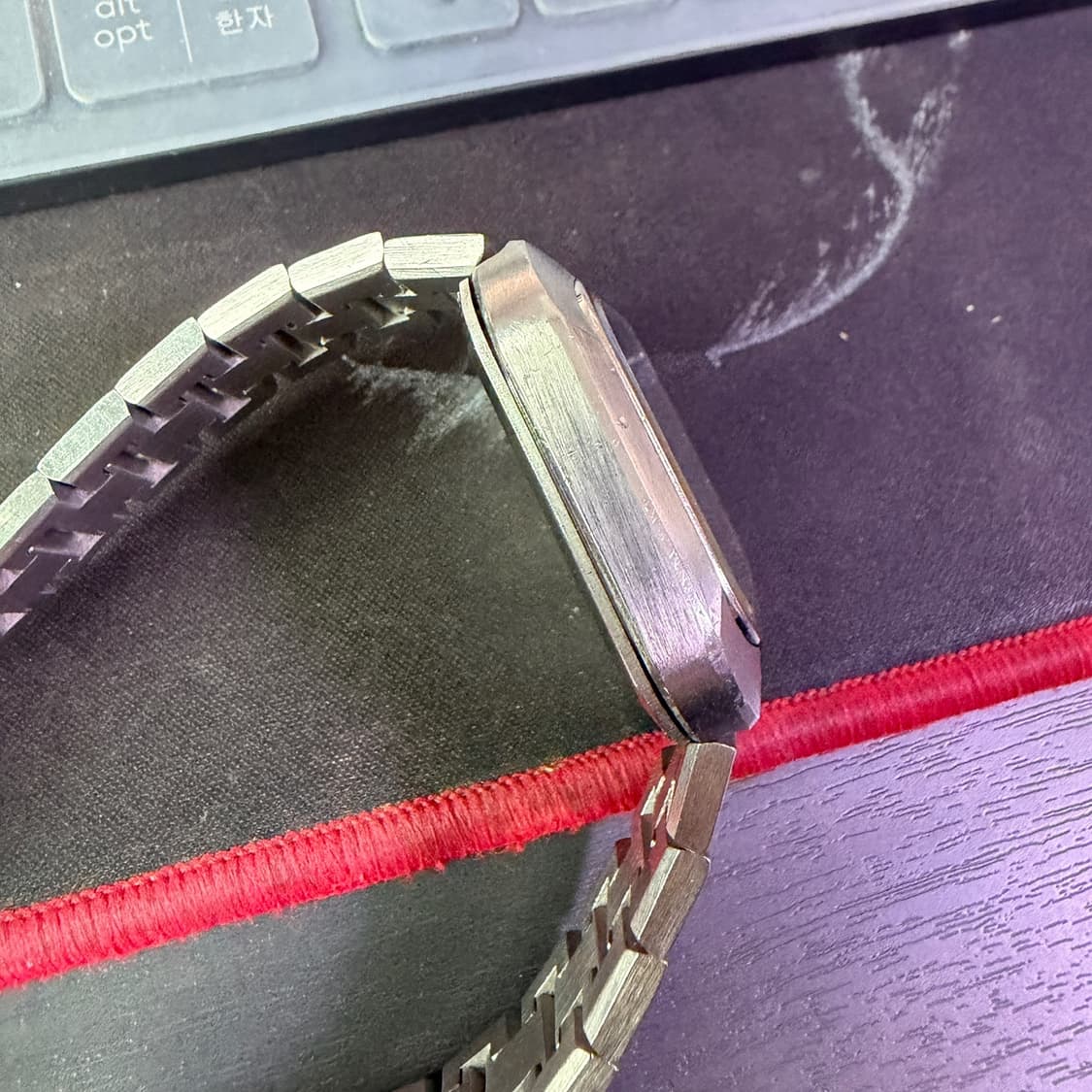 빈티지 오메가 컨스틸레이션 사각 워치 상품이미지7