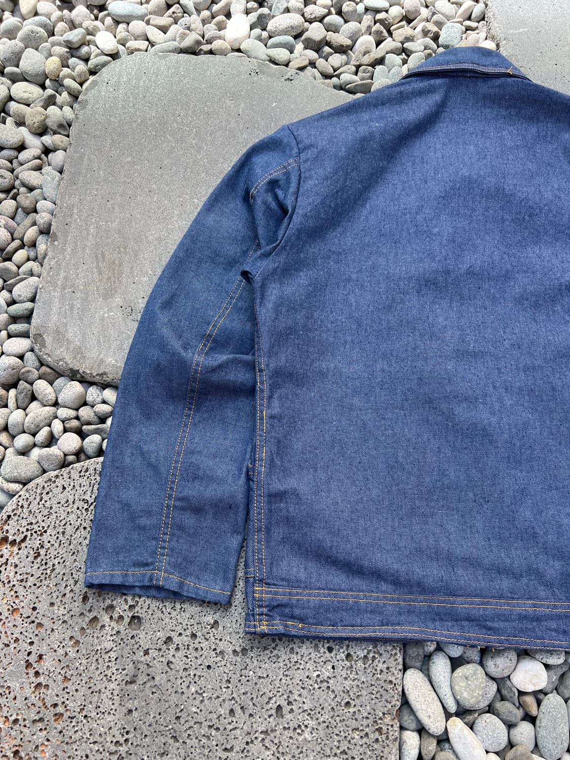 OLD VINTAGE DENIM FRENCH 빈티지프렌치데님워크자켓 상품이미지9