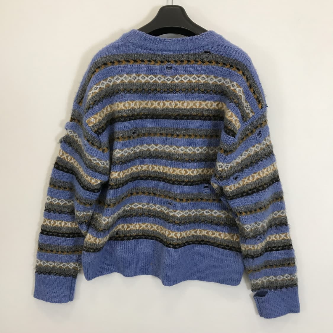 자라 빈티지 자카드 스웨터니트 [L] 상품이미지3