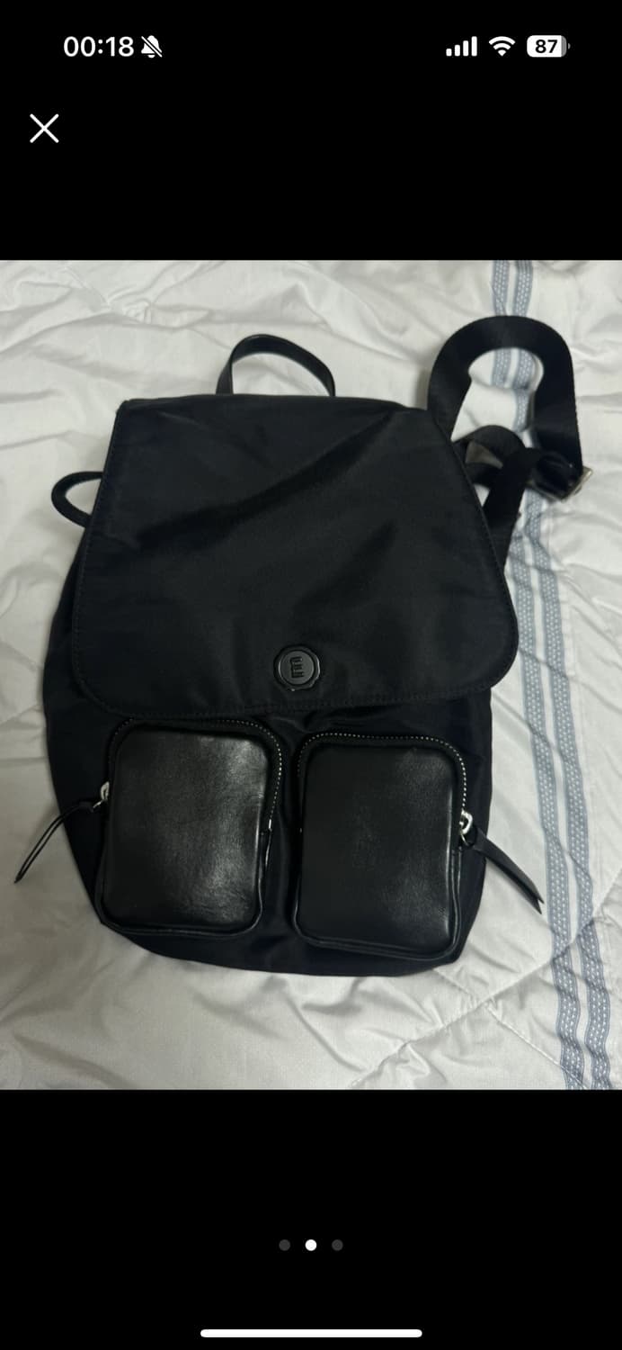 미닛뮤트 클로백팩 블랙 상품이미지2