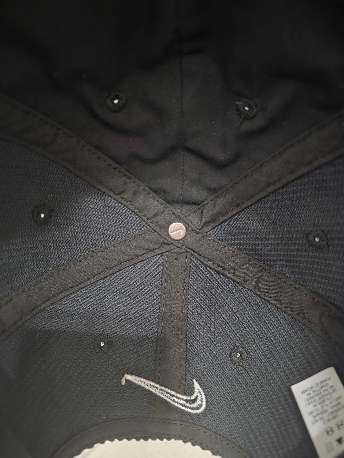 슈프림 x 나이키 아크 코듀로이 6-패널 캡 블랙 - 22SS 상품이미지7