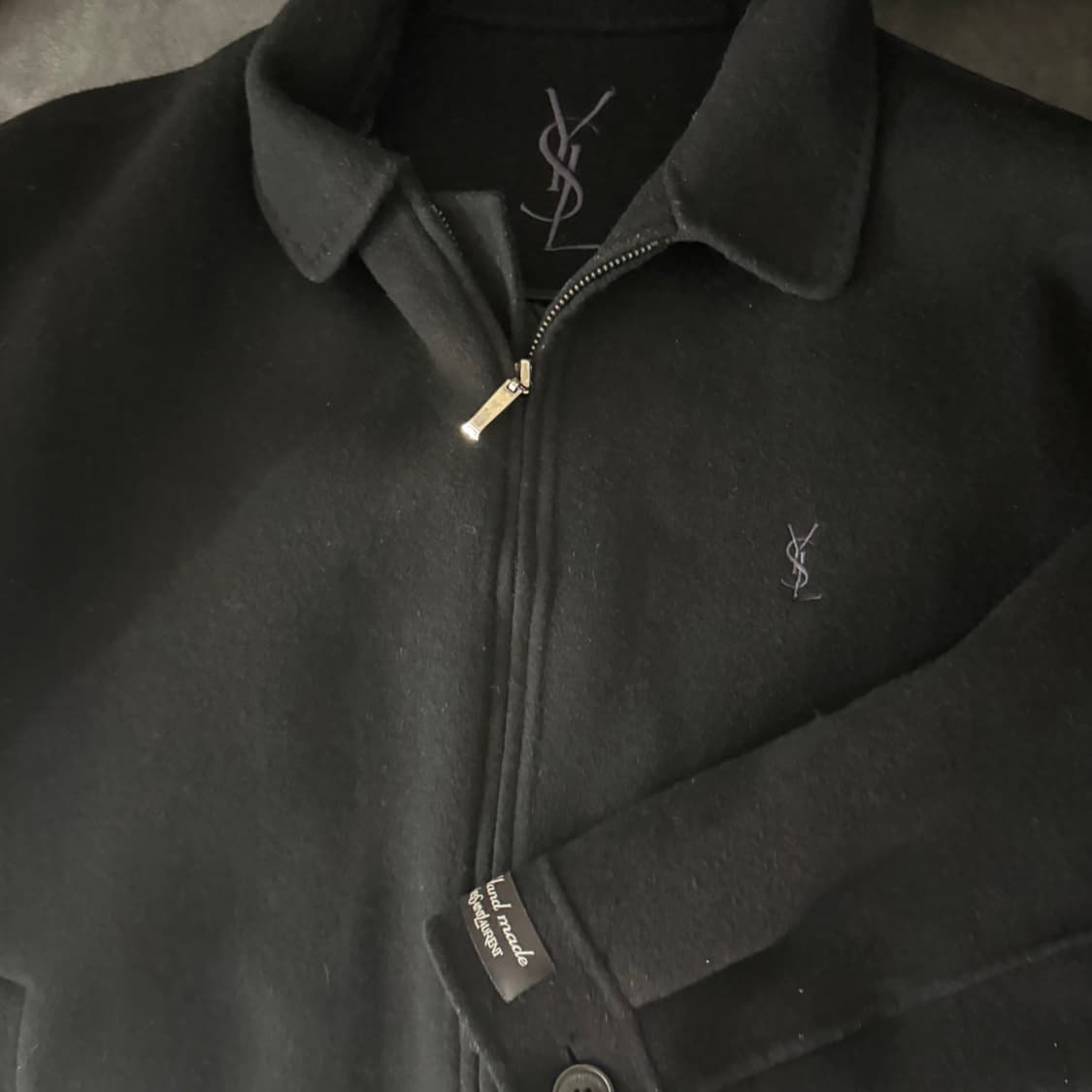 입생로랑 핸드메이드 자켓 블랙 상품이미지2