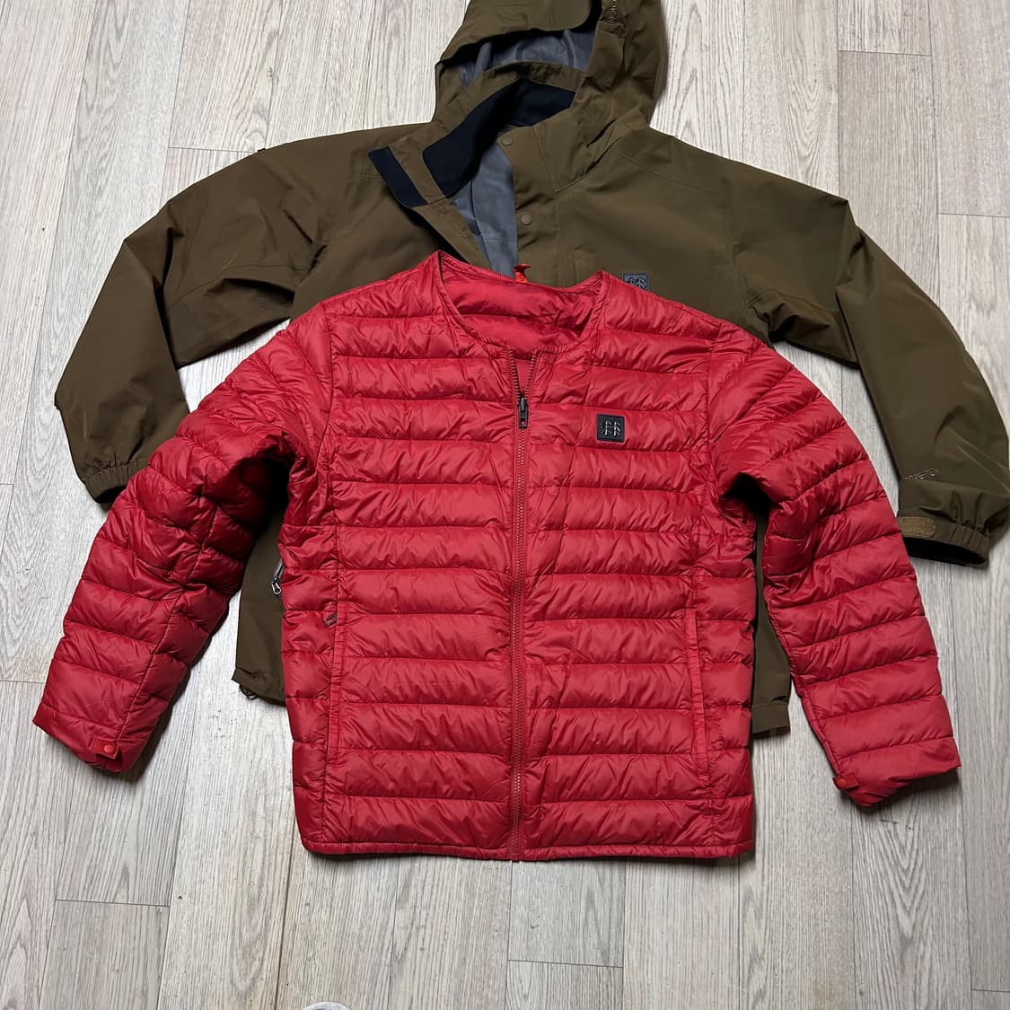 코오롱 2겹 고어텍스 자켓 경량패딩 105 상품이미지7