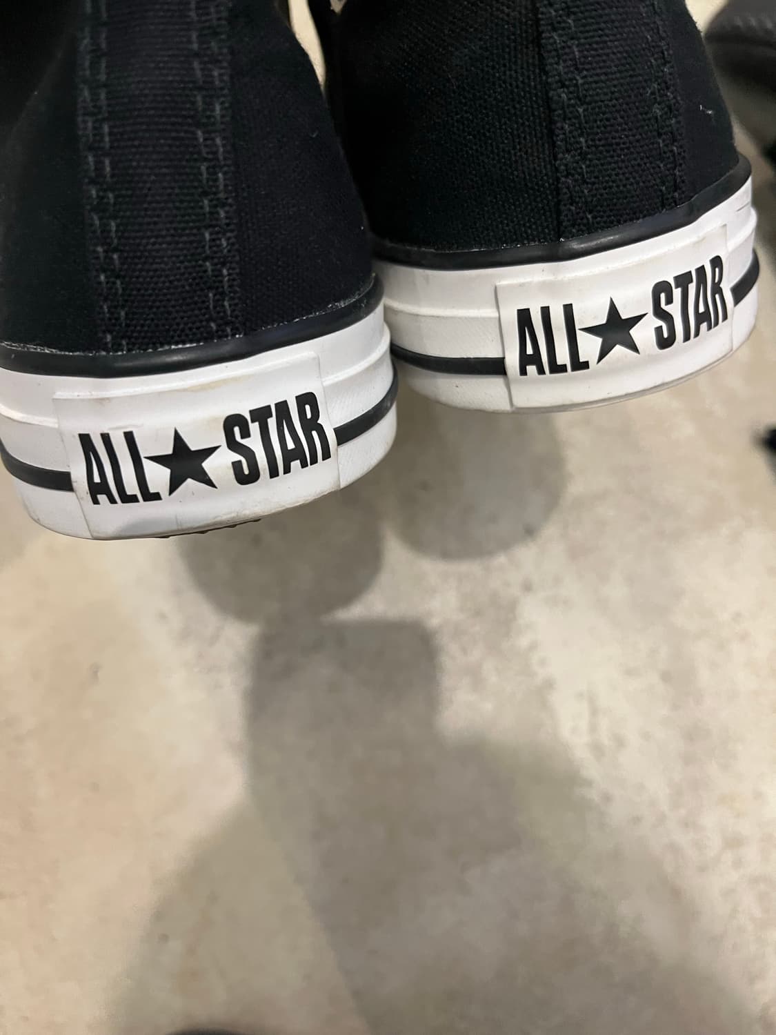 빈티지 컨버스 하이 블랙  상품이미지4