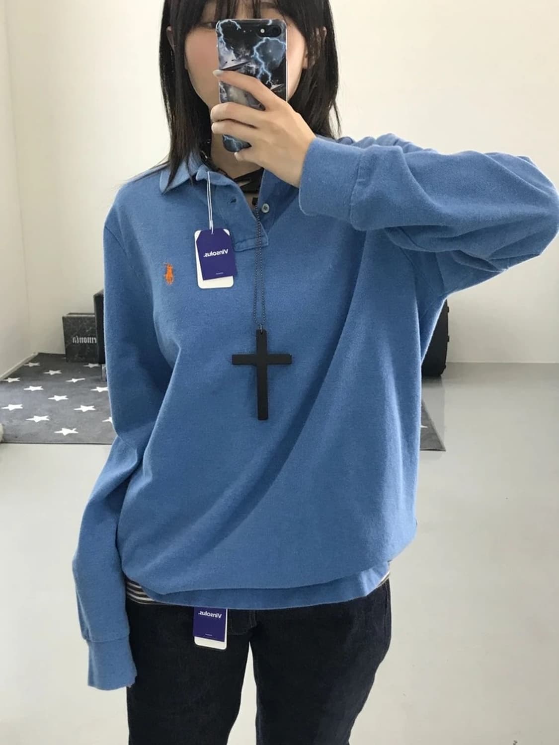 폴로랄프로렌 블루 카라티 상품이미지3