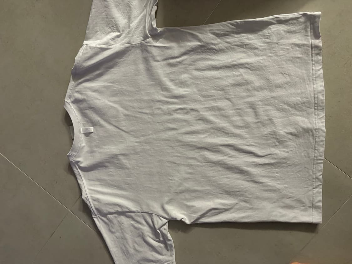 노메뉴얼 반팔 ARCHED TEXT T-SHIRT - WHITE 상품이미지2