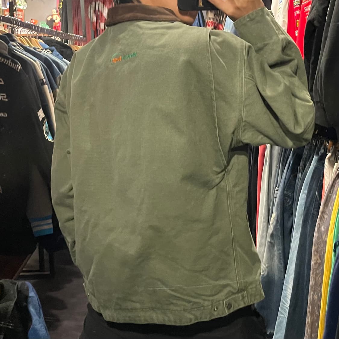 [IM] VTG 빈티지 연카키 카라 워크자켓 상품이미지8