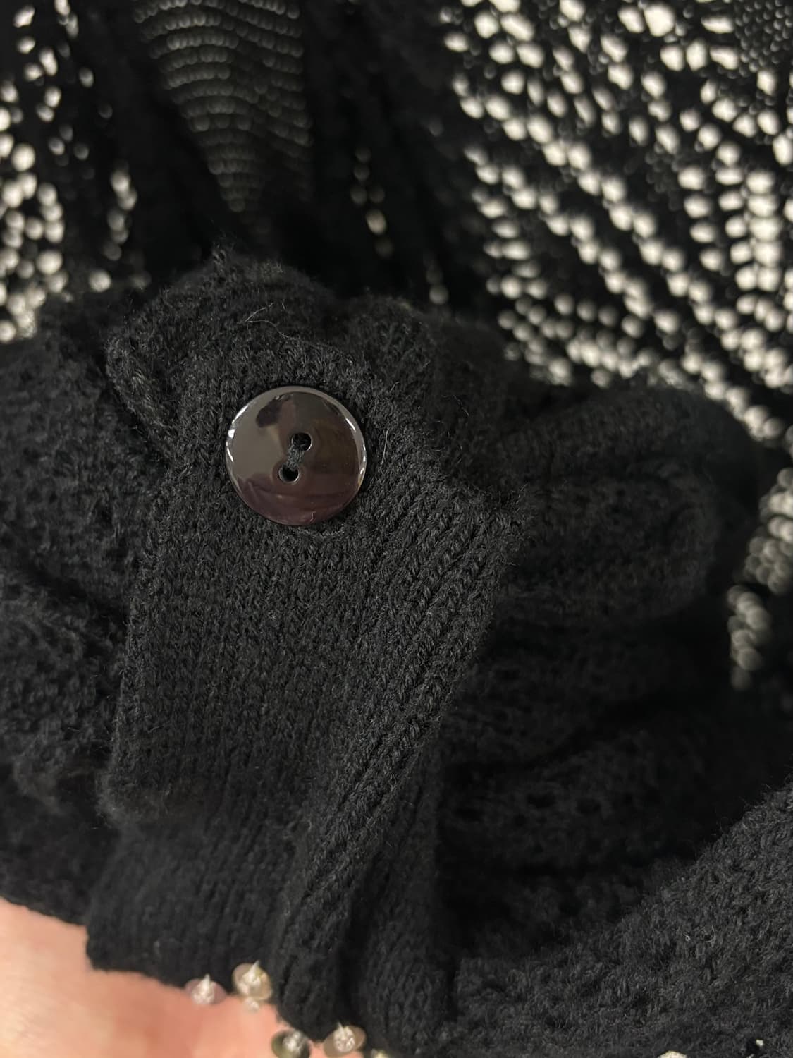 빈티지 크로셰 가디건 니트 볼레로 상품이미지6