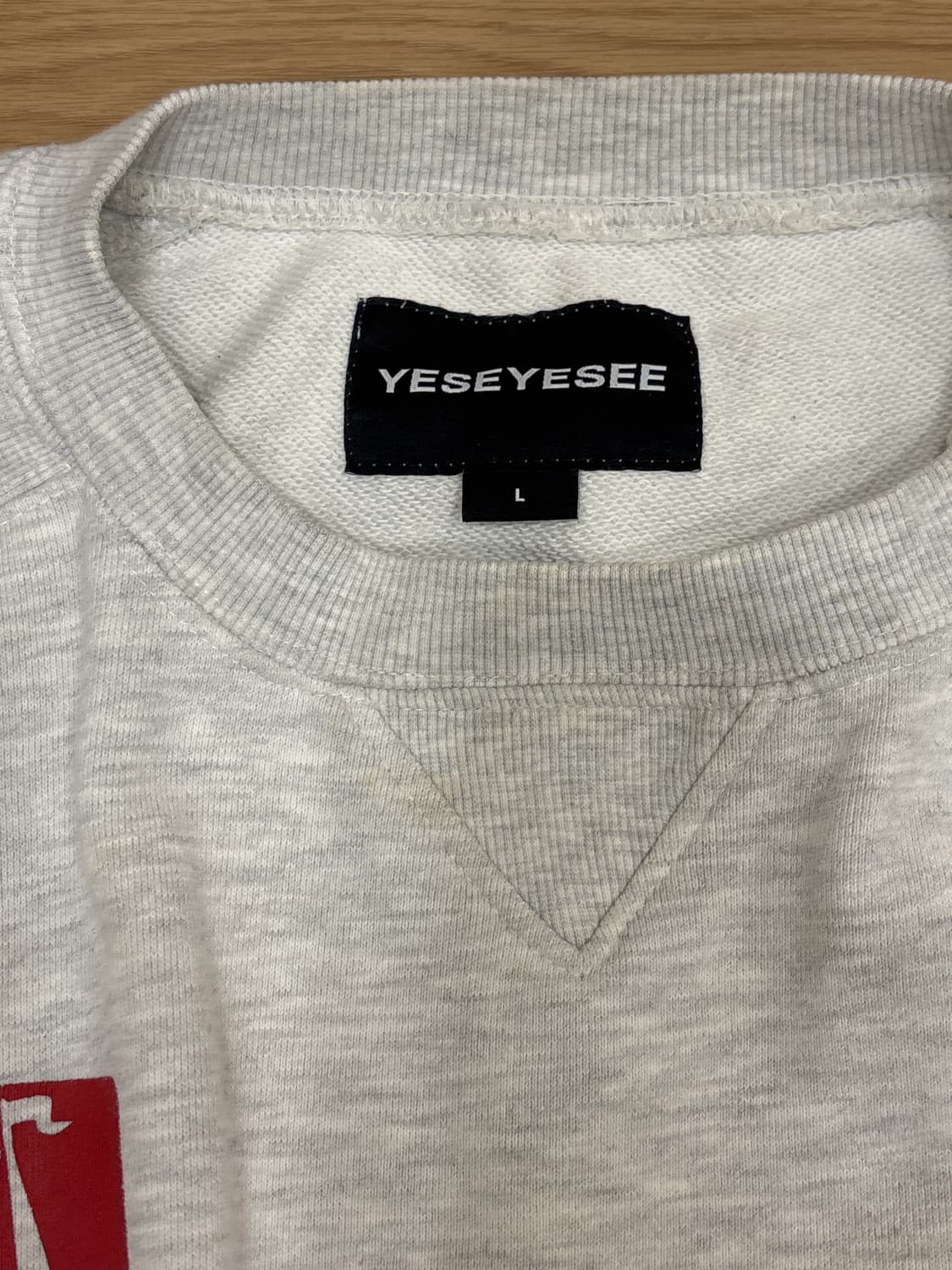 예스아이씨 맨투맨 L 상품이미지2