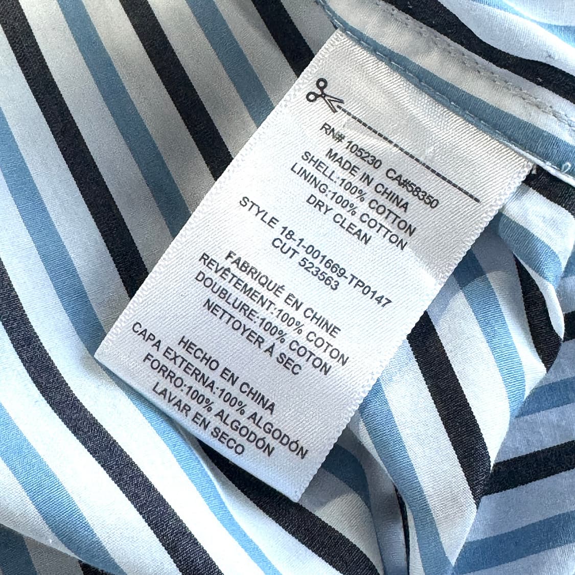 이큅먼트 슬릿 커프 스트라이프 셔츠 상품이미지5