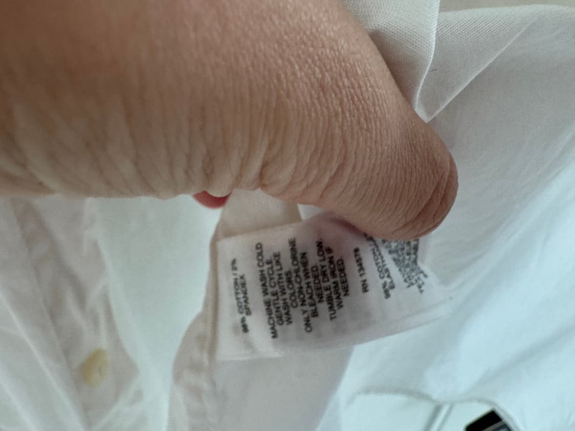 Vineyard Vines 클래식핏 흰색 남방 L 상품이미지5