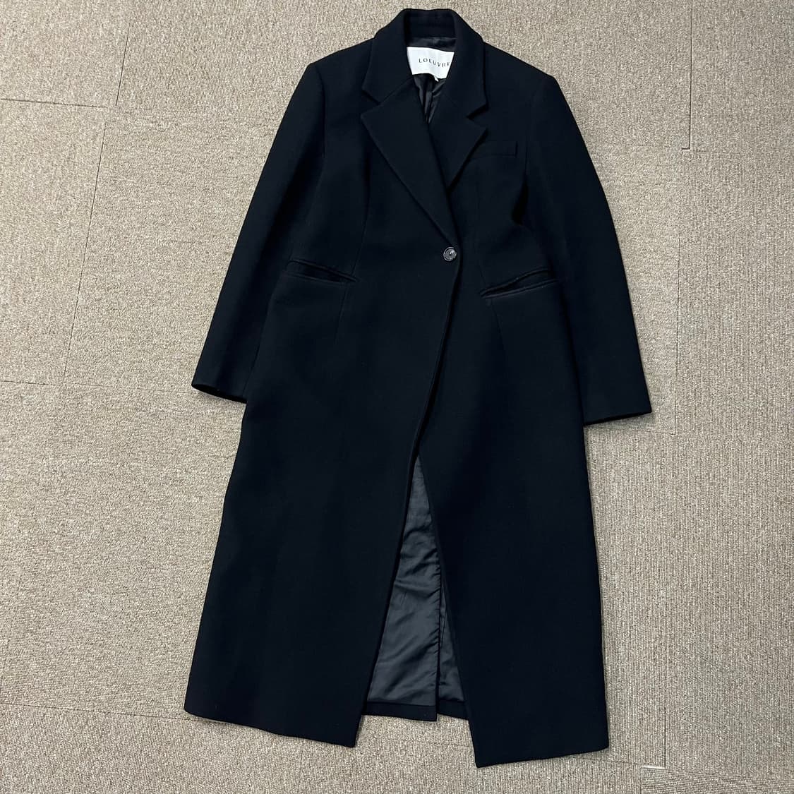 루에브르 실루엣 롱코트 상품이미지3