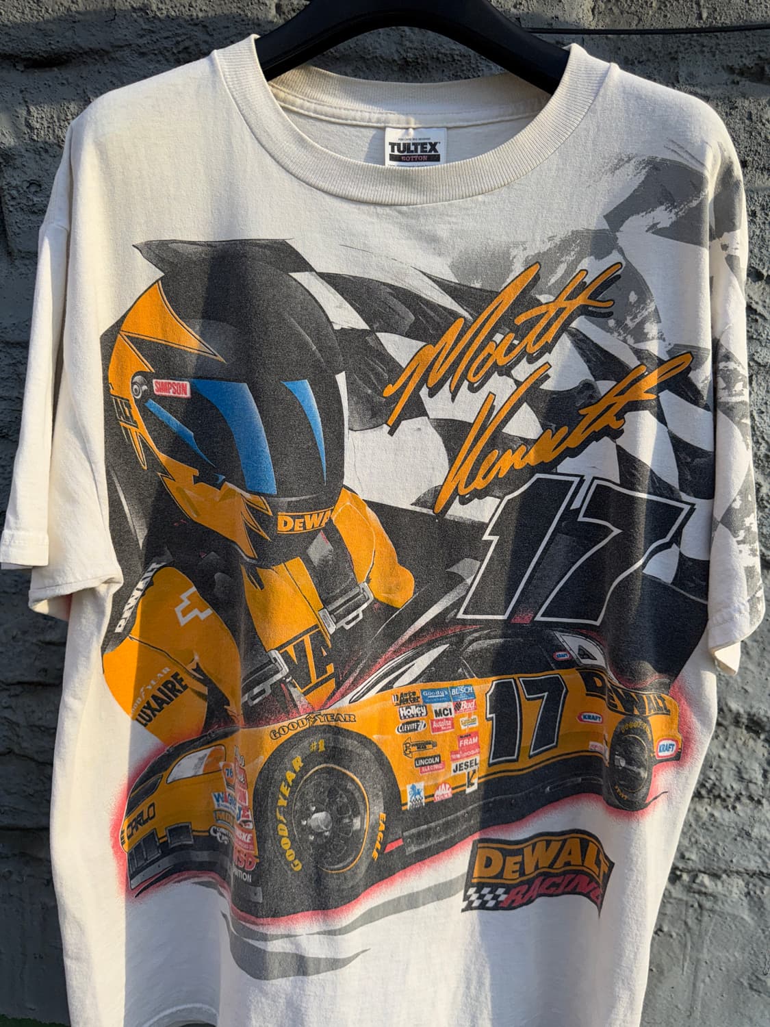 Matt Kenseth Dewalt Racing Vintage Tee 상품이미지5