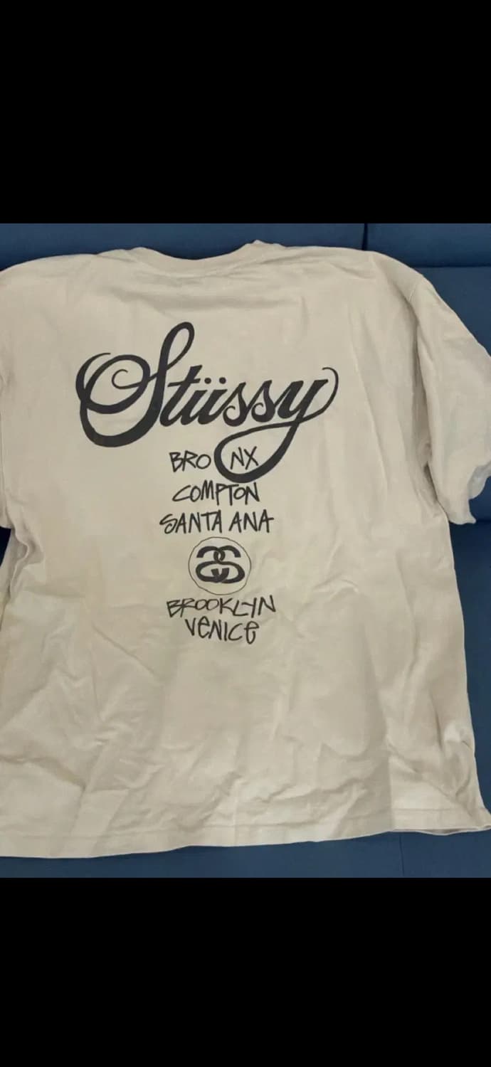 스투시 월드투어 티셔츠 상품이미지2