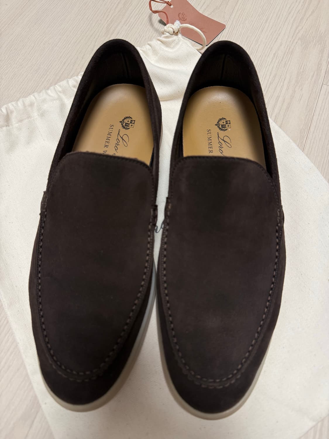 로로피아나 남성 썸머워크 브라운 41사이즈 상품이미지2