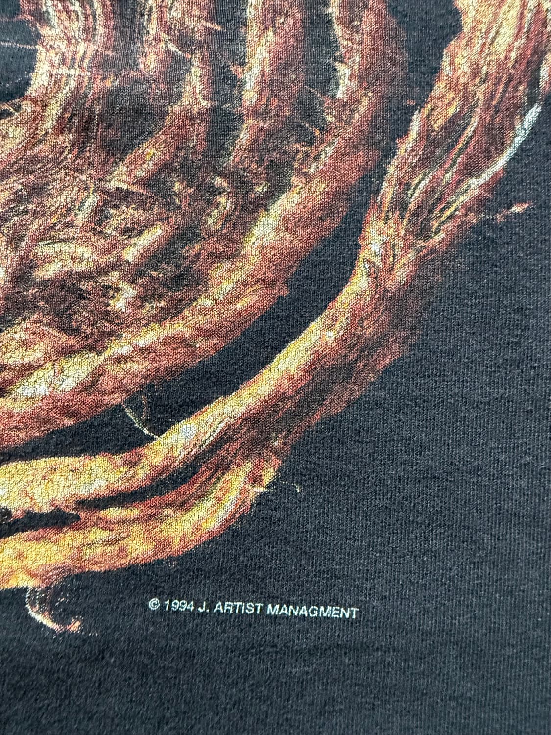 90s 나인 인치 네일스 Spiral 티셔츠 L 상품이미지6