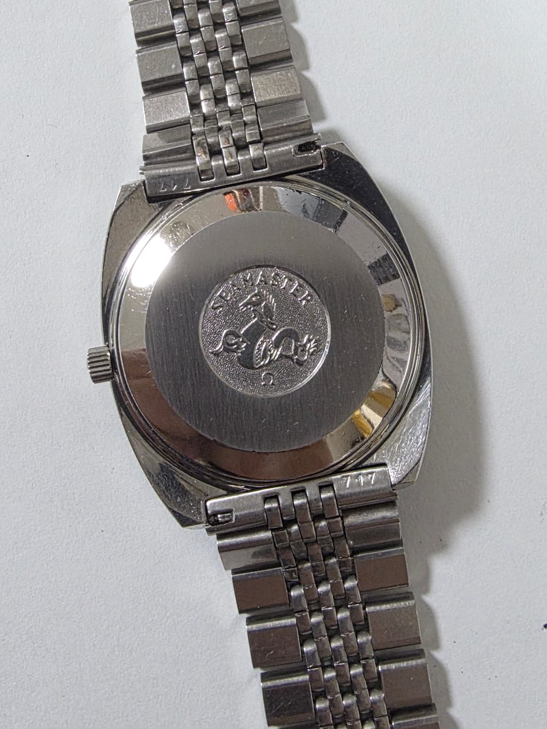  정품 오메가 시계 OMEGA 빈티지 씨마스터 테레비 희소성 쌀알줄 36 상품이미지7