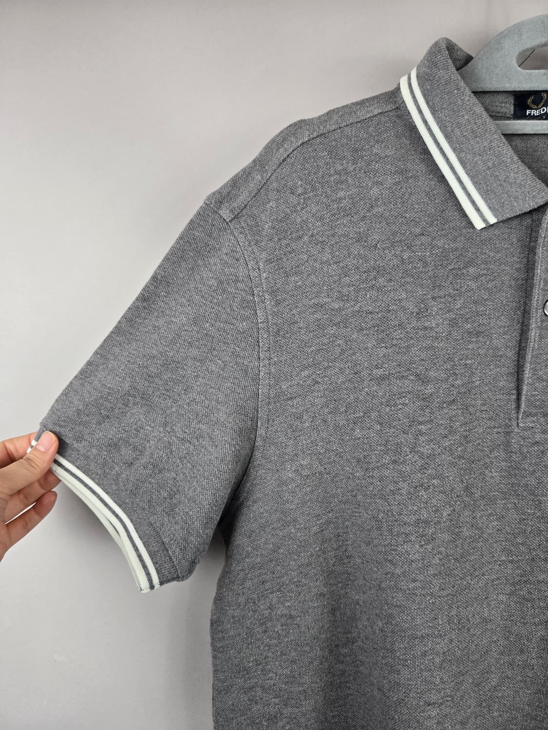 [무료배송]프레드페리 M 남성 PK 카라 반팔 티셔츠 카라티 반팔티 상품이미지3