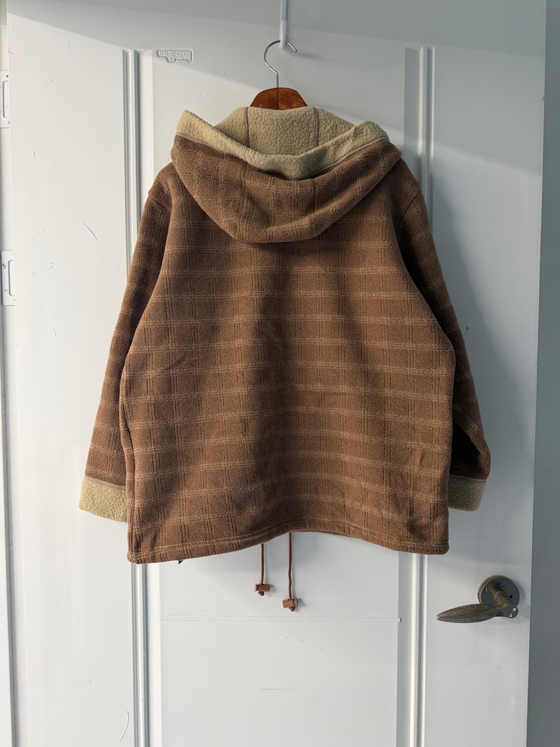 일본빈티지 브라운 플리스 후드 자켓 점퍼 상품이미지9