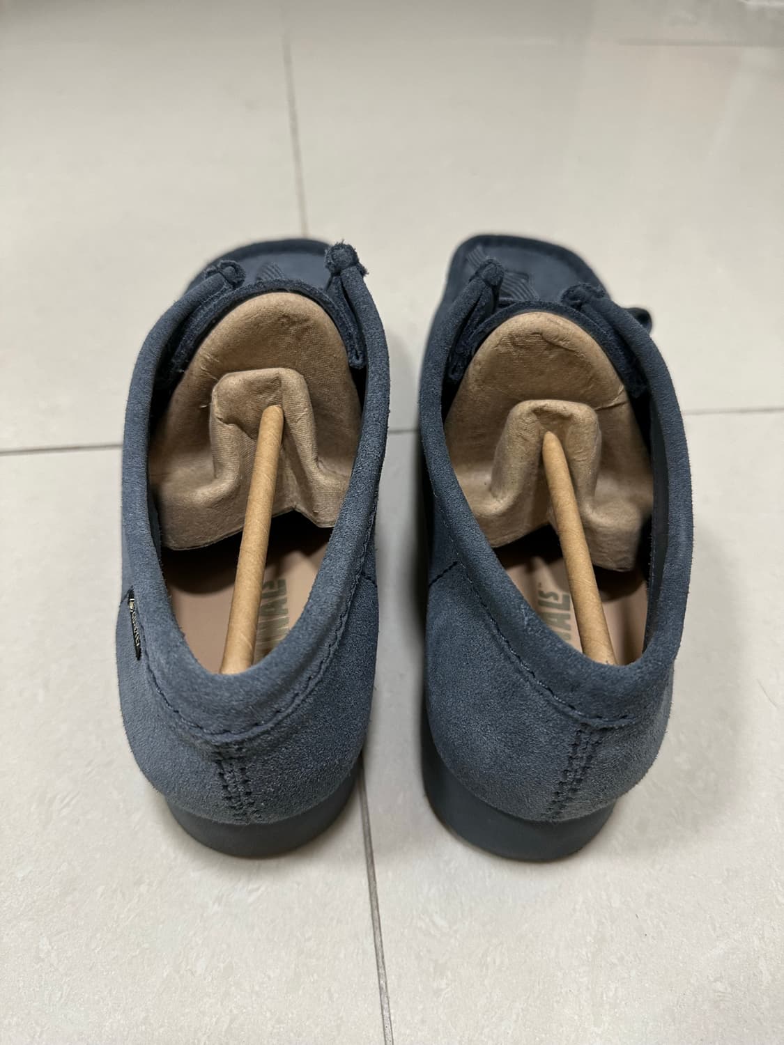 클락스 왈라비 고어텍스 블루그레이 UK8 270 상품이미지4