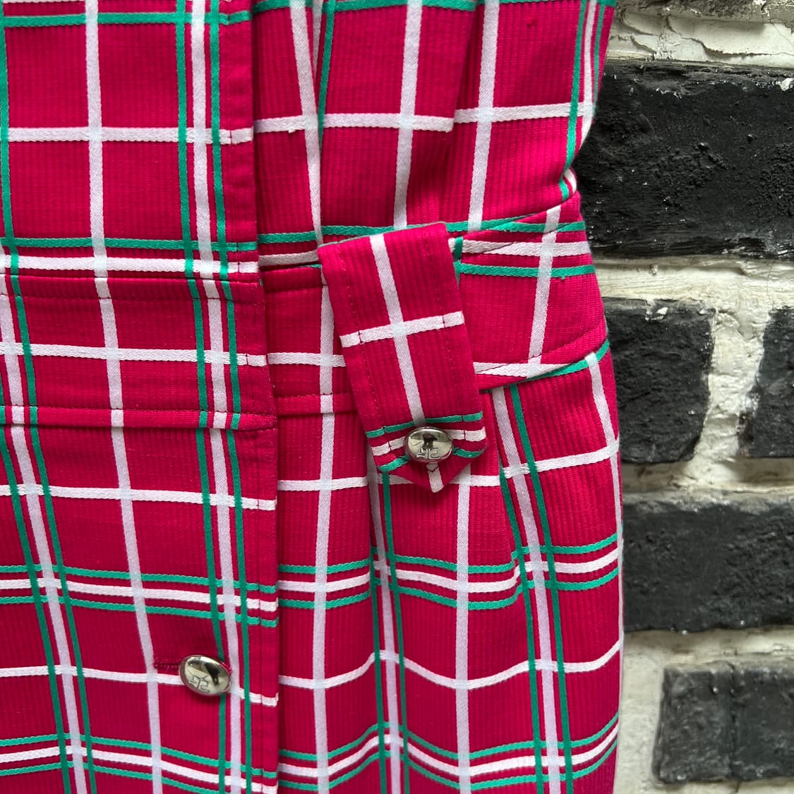 꾸레쥬 은장버튼 원피스 상품이미지3