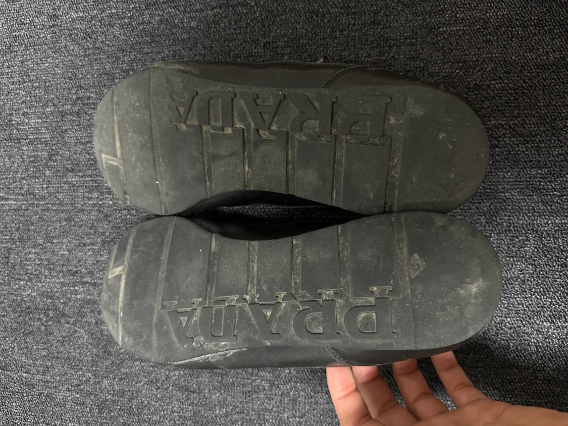 280) 프라다 스포츠 나일론 가죽 레더 스니커즈 상품이미지2