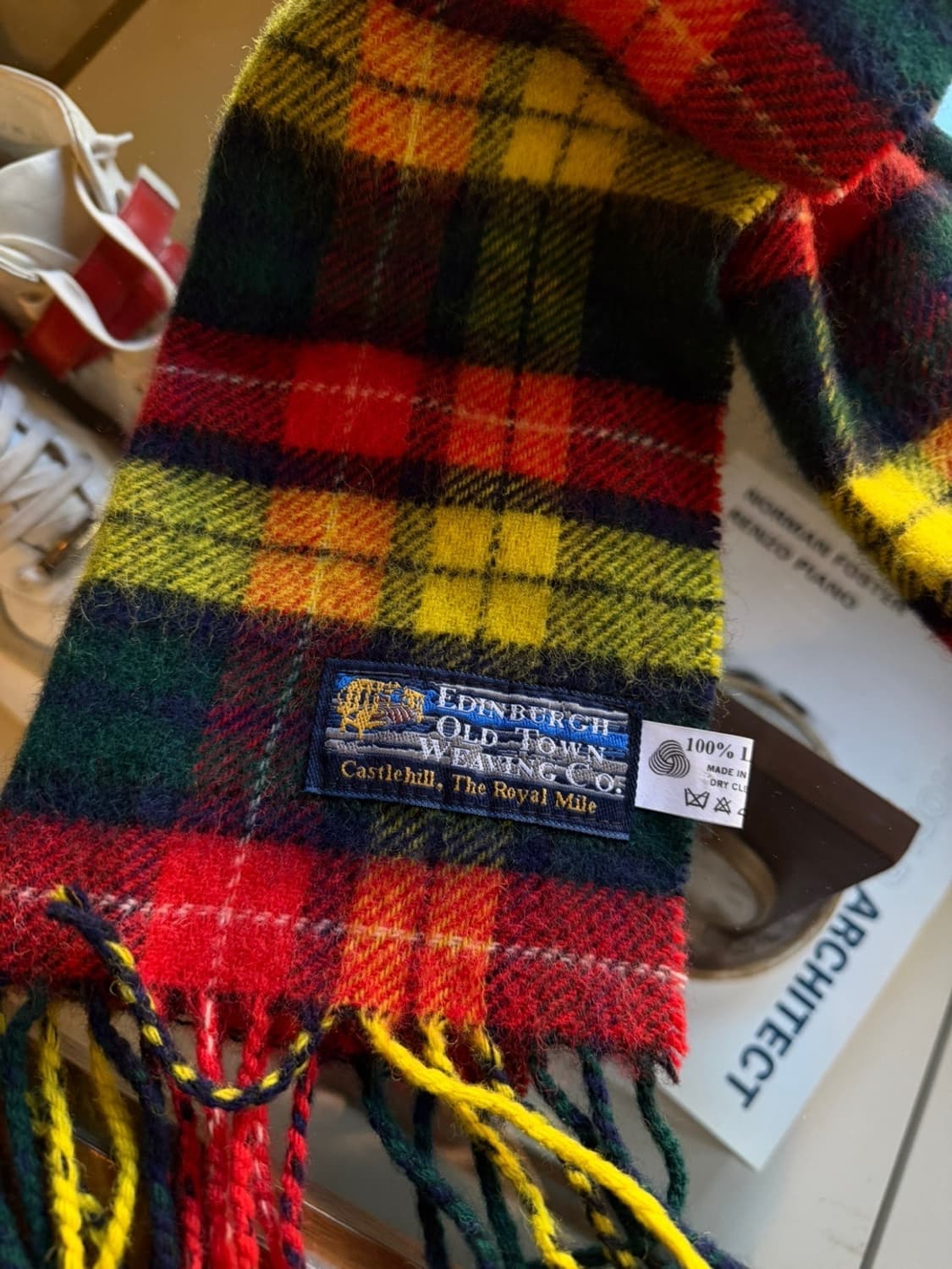 에든버러 램스울 머플러 상품이미지2