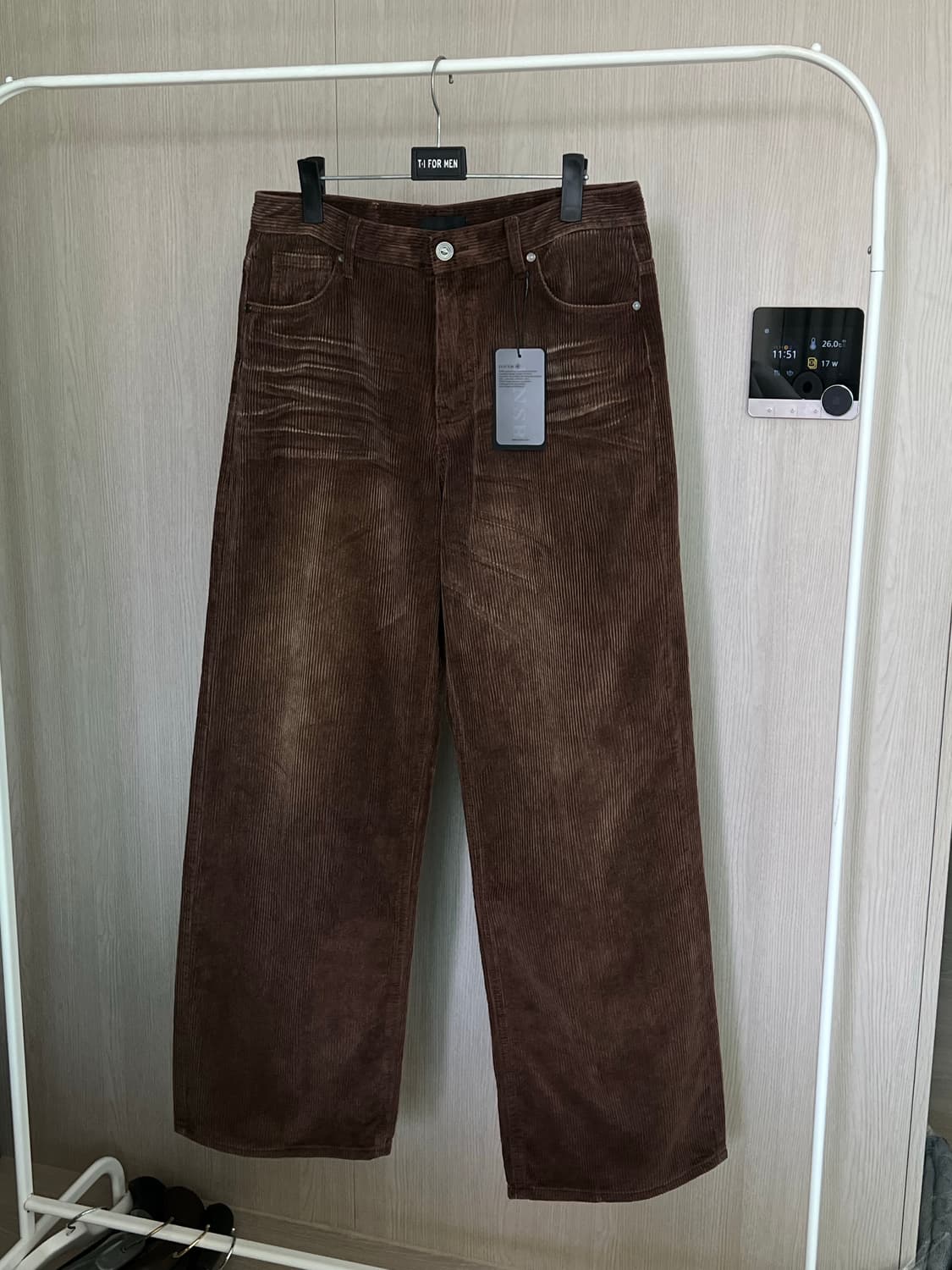 DNSR 디앤에스알 레가시 코듀로이 와이드 팬츠 상품이미지2