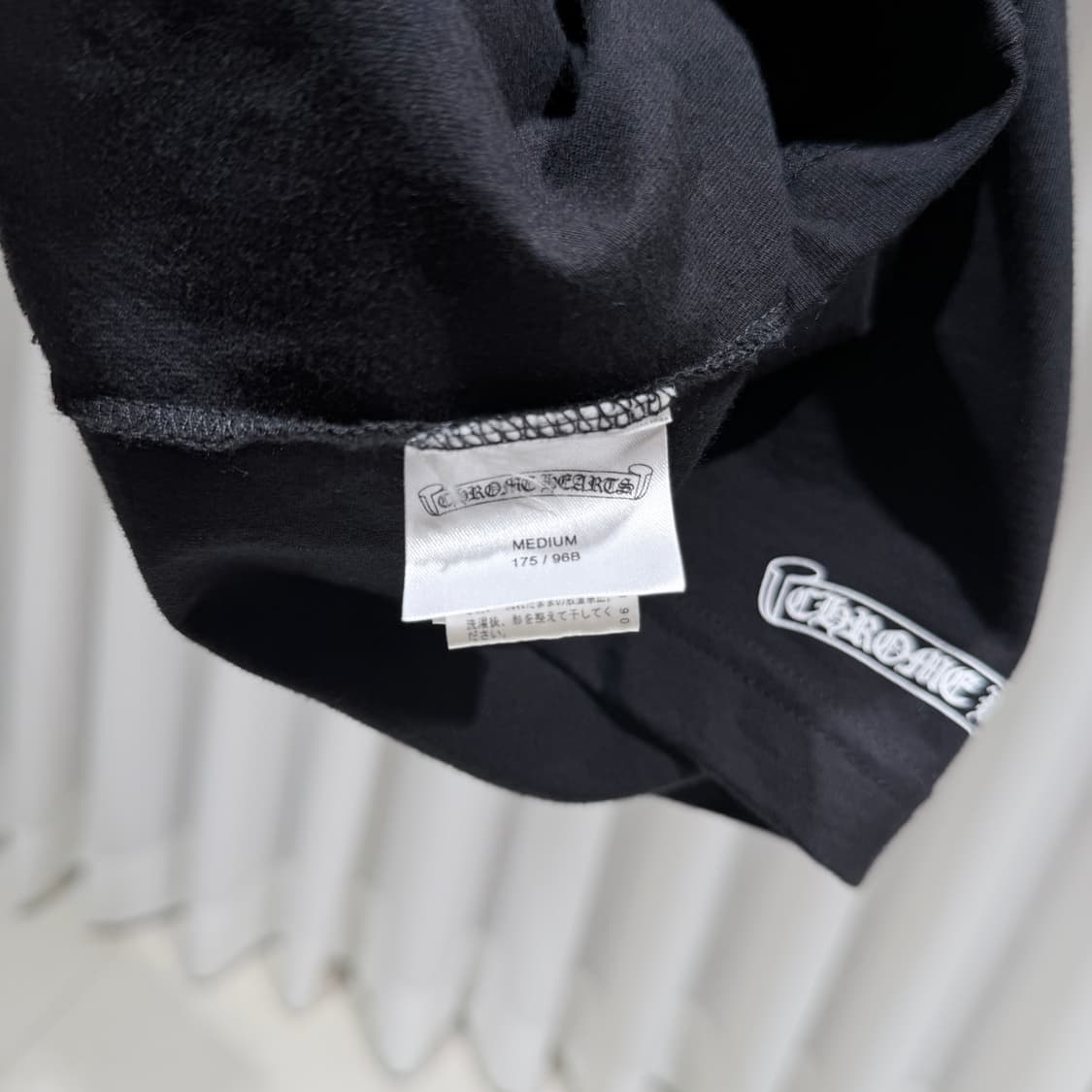 (A+/M) / 크롬하츠 홀스슈 로고 반팔 티셔츠 블랙 상품이미지8