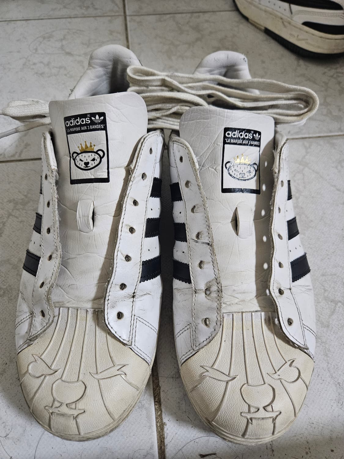 아디다스 슈퍼스타  니고 베어풋 275 상품이미지1