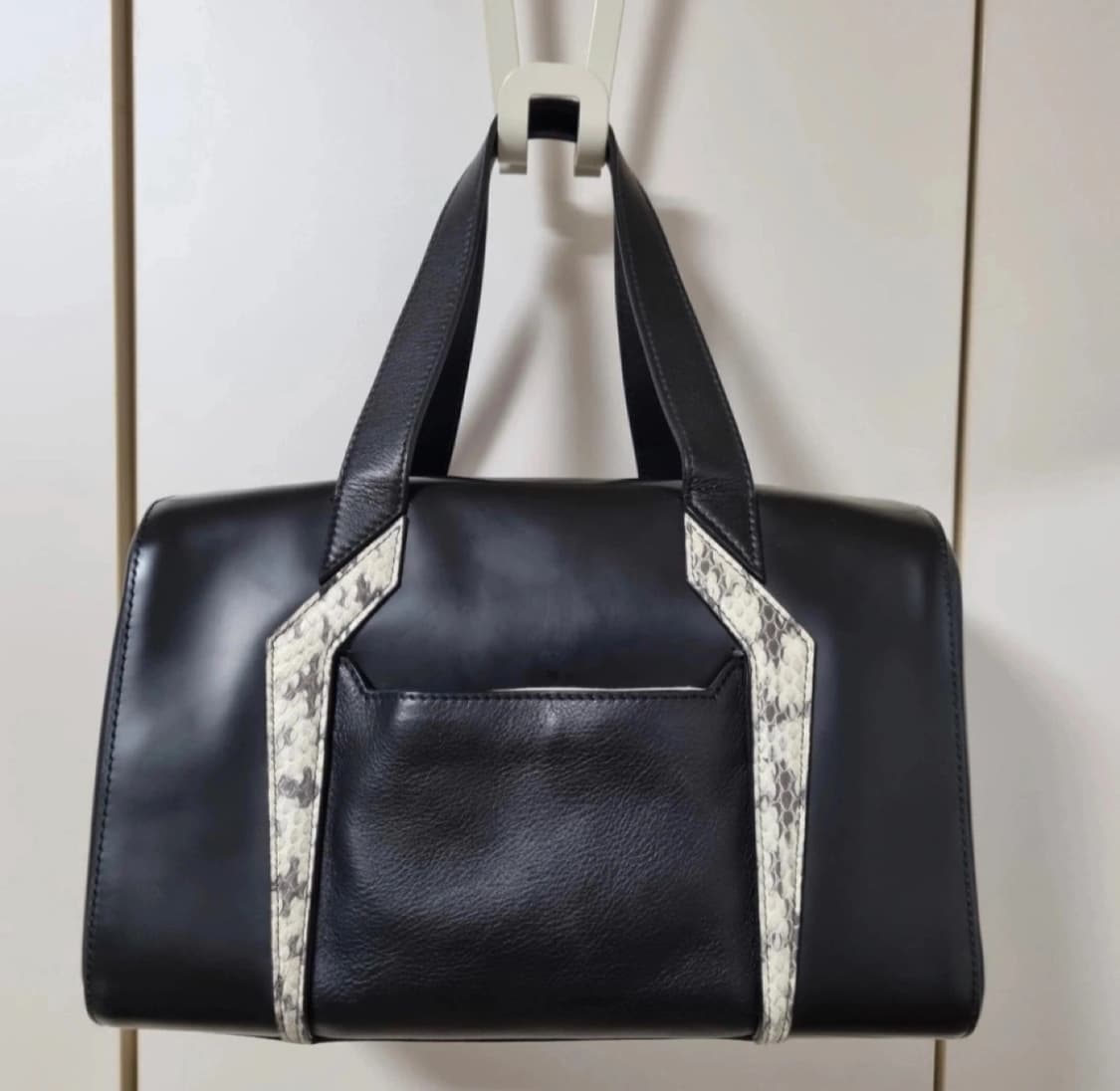 뮈글러 MUGLER 스퀘어 여성 토드백 상품이미지1