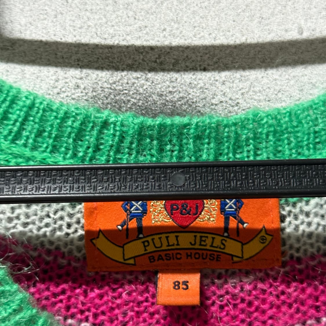 VTG 빈티지 키치 무드 스트라이프 니트 상품이미지5
