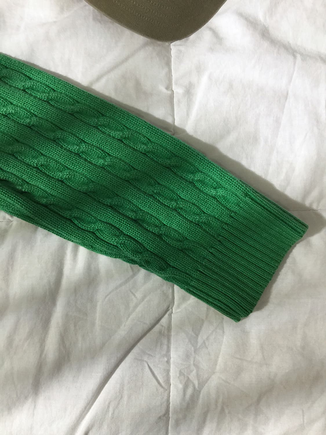 (WOMAN) 폴로랄프로렌 반집업 니트 스웨터 L 상품이미지4