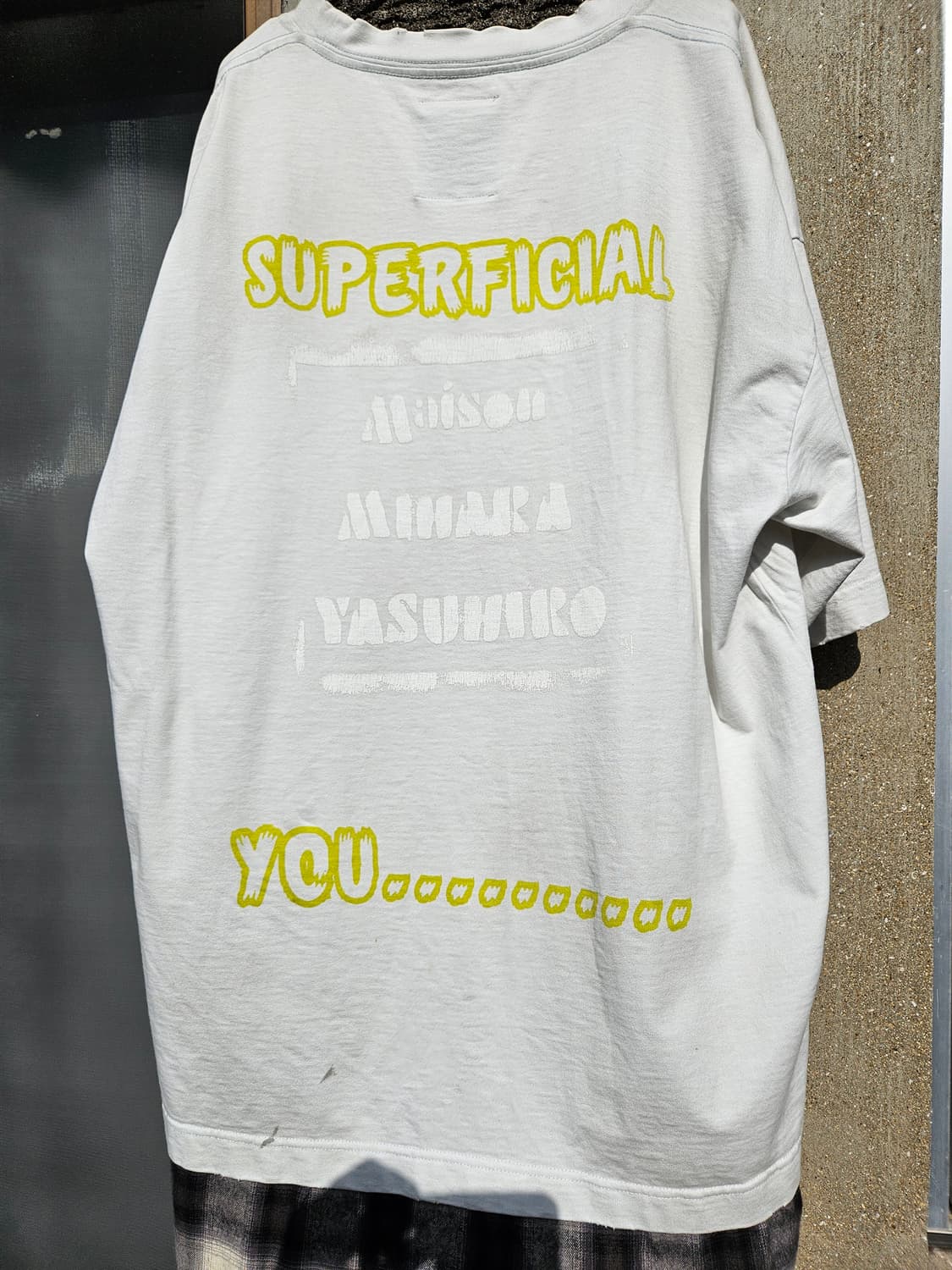 Maison Mihara Yasuhiro 레이어드 티셔츠 상품이미지5