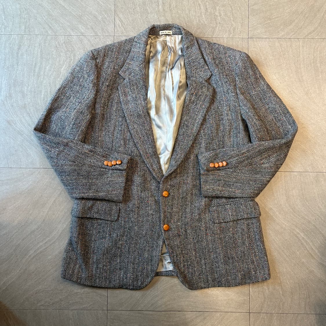 빈티지 해리스트위드 울 자켓 상품이미지1