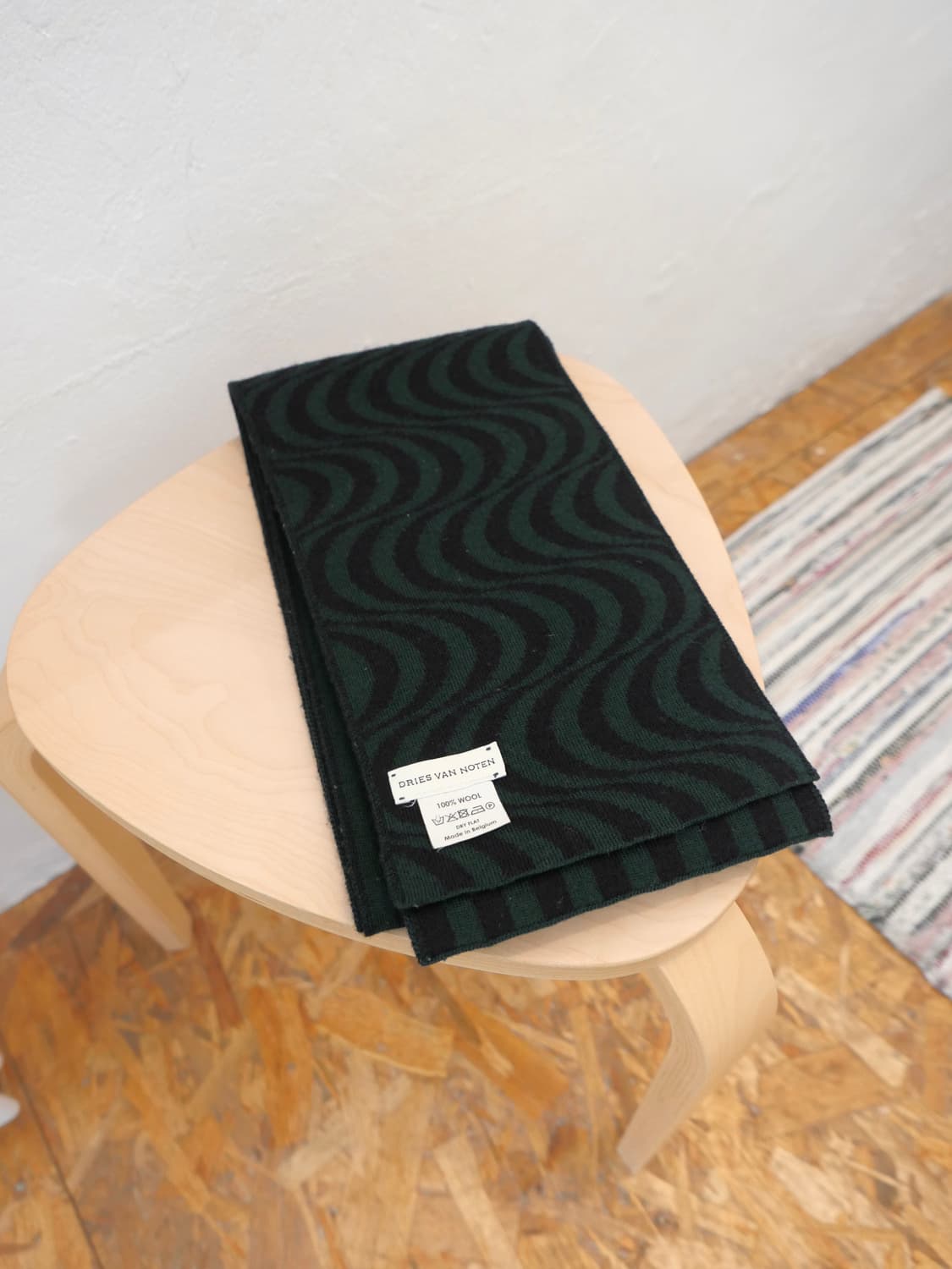 드리스 반 노튼 울 머플러 상품이미지4