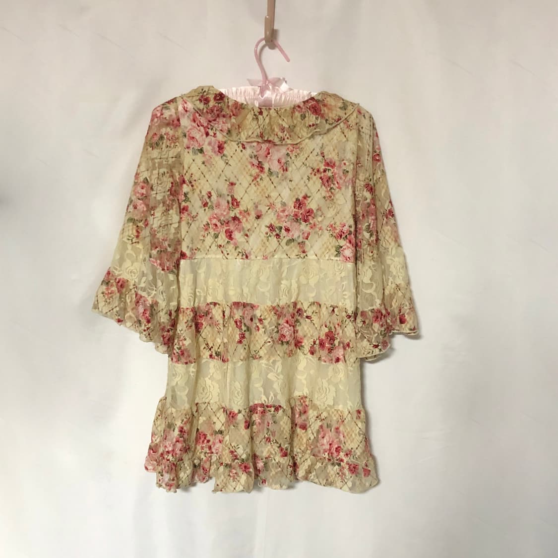 꽃무늬 레이스 블라우스  플로랄 상품이미지8