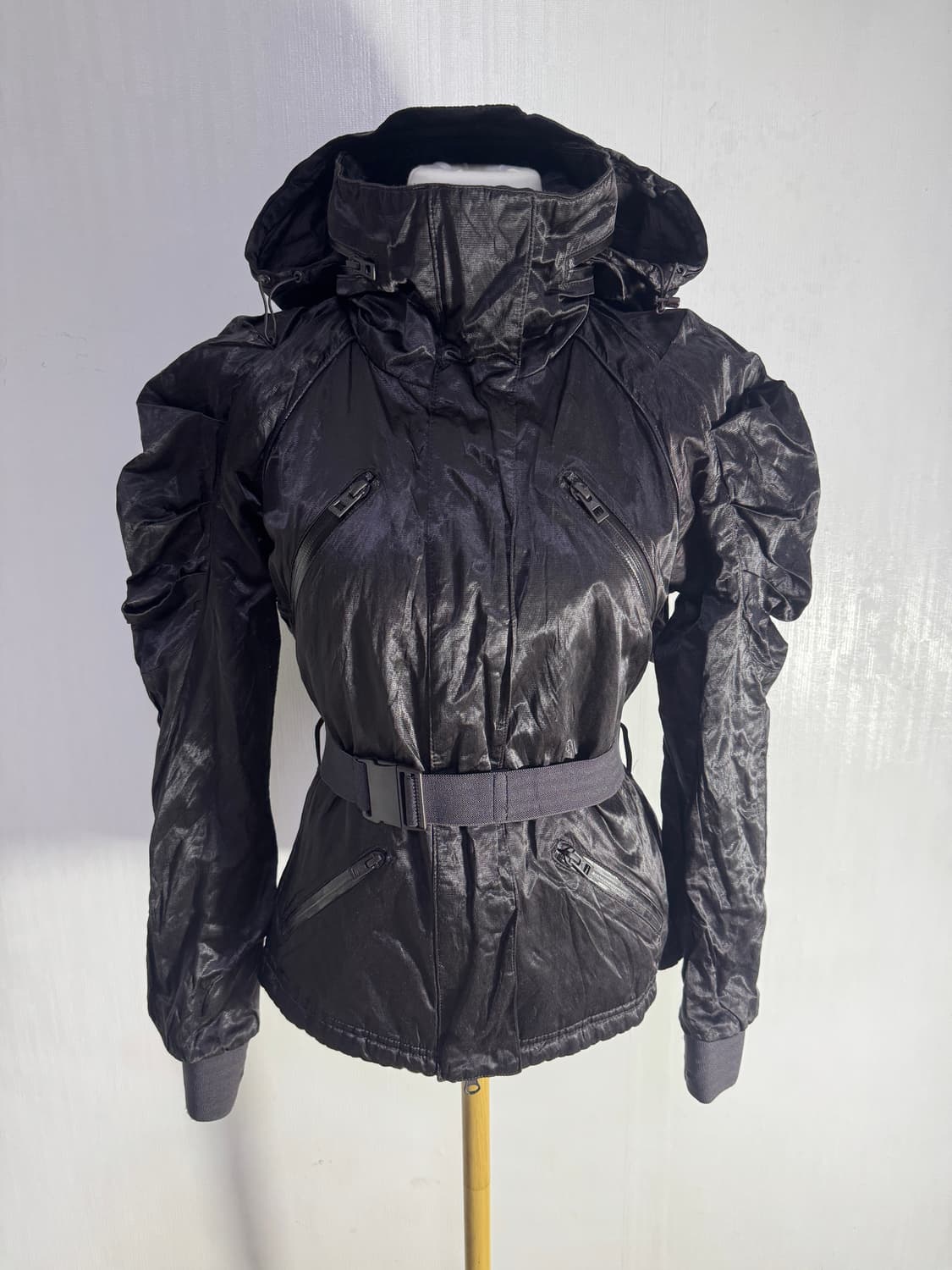 00s 아디다스 스텔라 맥카트니 벨티드 후드 집업 자켓 y2k 상품이미지1