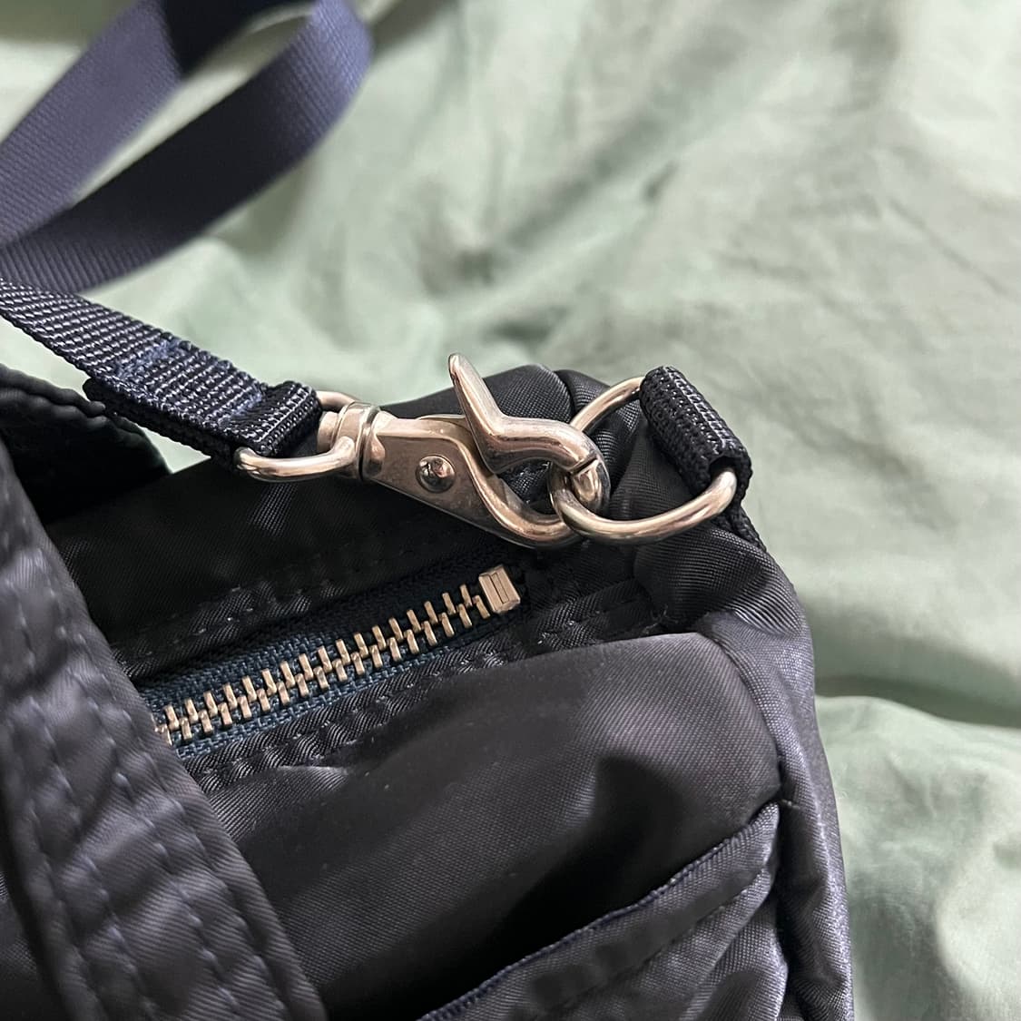 포터 하울 투웨이 보스턴백 미니 네이비 상품이미지4