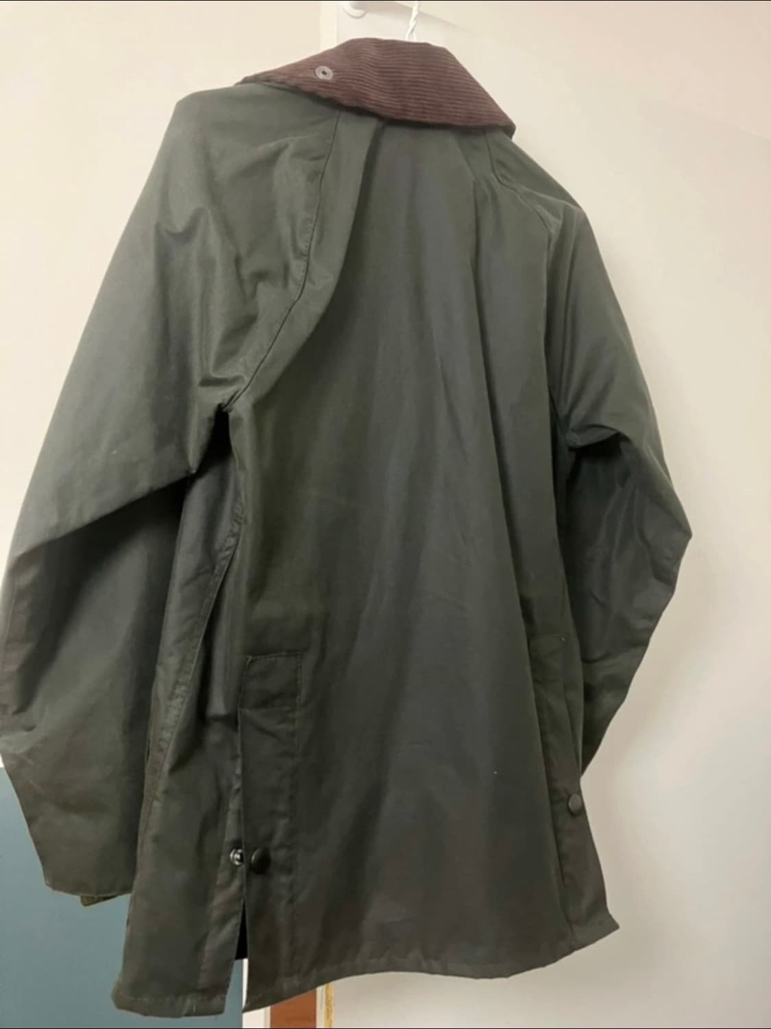 [A급] 바버 비데일 자켓 세이지 38 상품이미지4