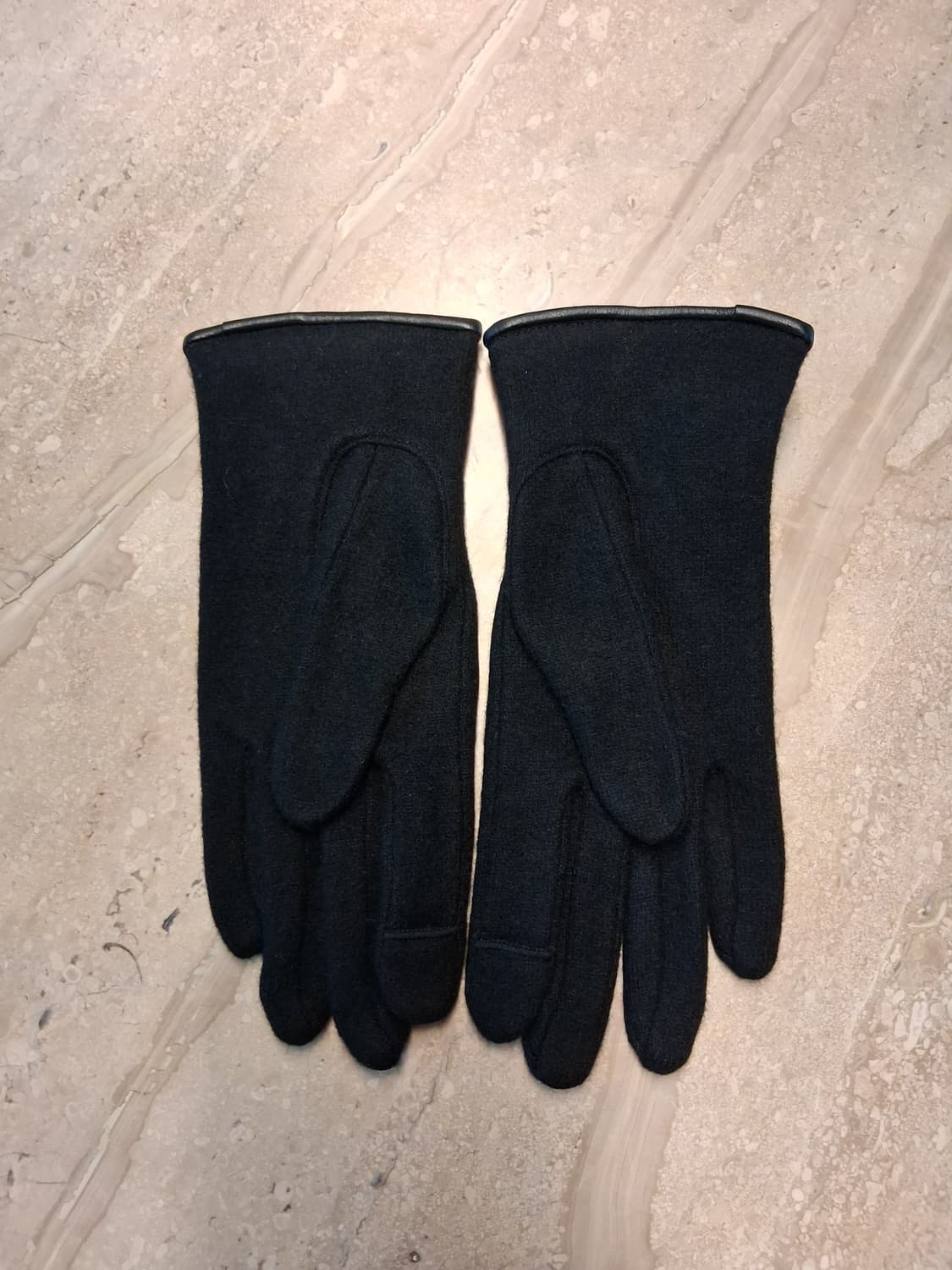 비비안 웨스트우드 아웃핑거 콤비 장갑 블랙 (새상품) 상품이미지6