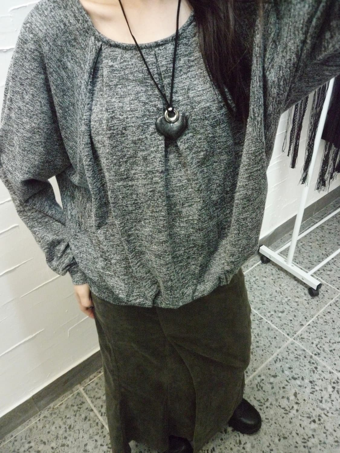 natural ruffles long sleeve 상품이미지3
