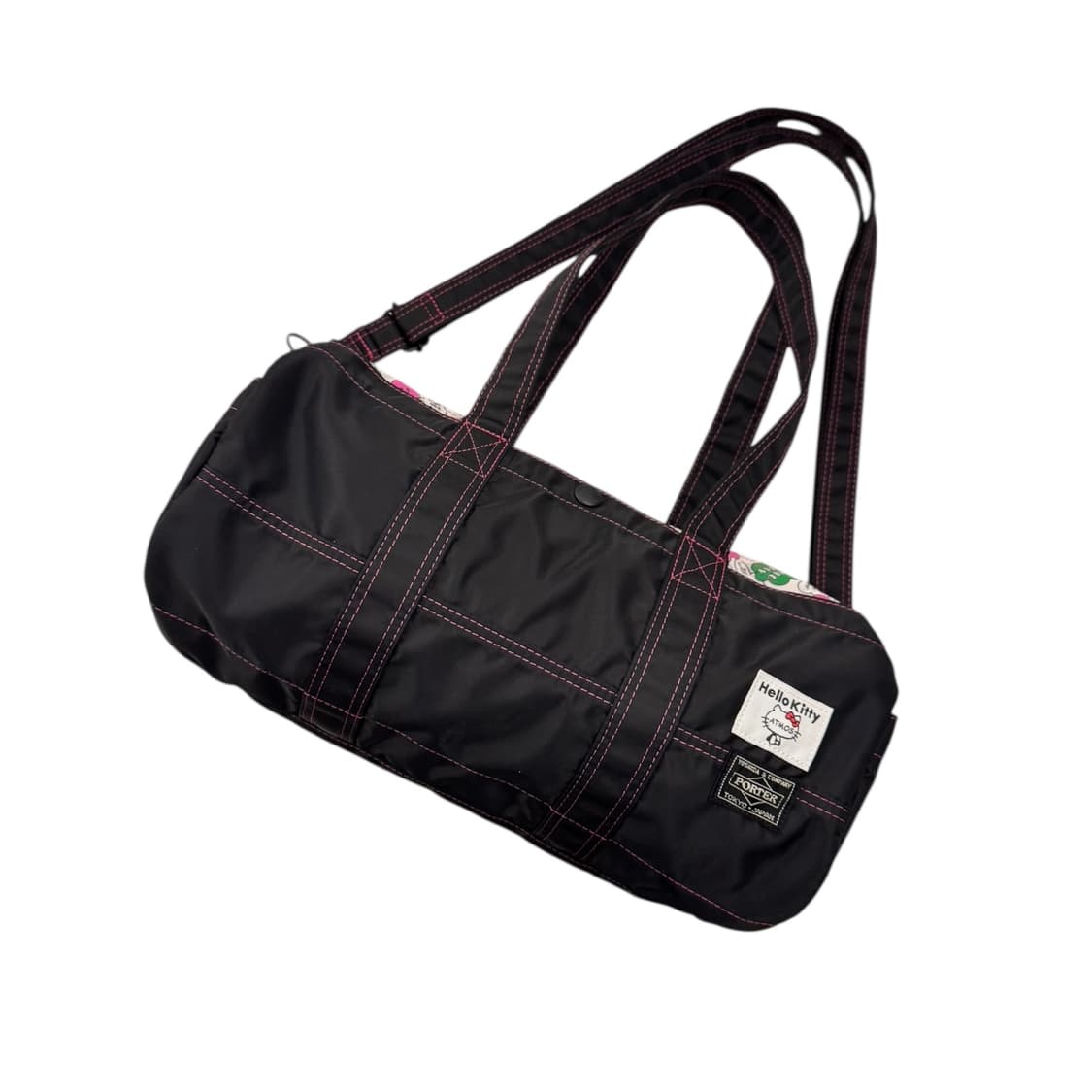 포터 x 아트모스 x 헬로키티 2way 보스턴백 블랙 상품이미지1