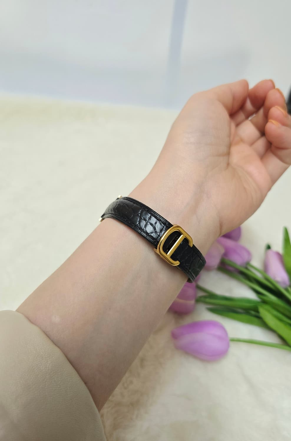 오메가시계 14k피드 남녀공용 장품 수동감기 상품이미지7