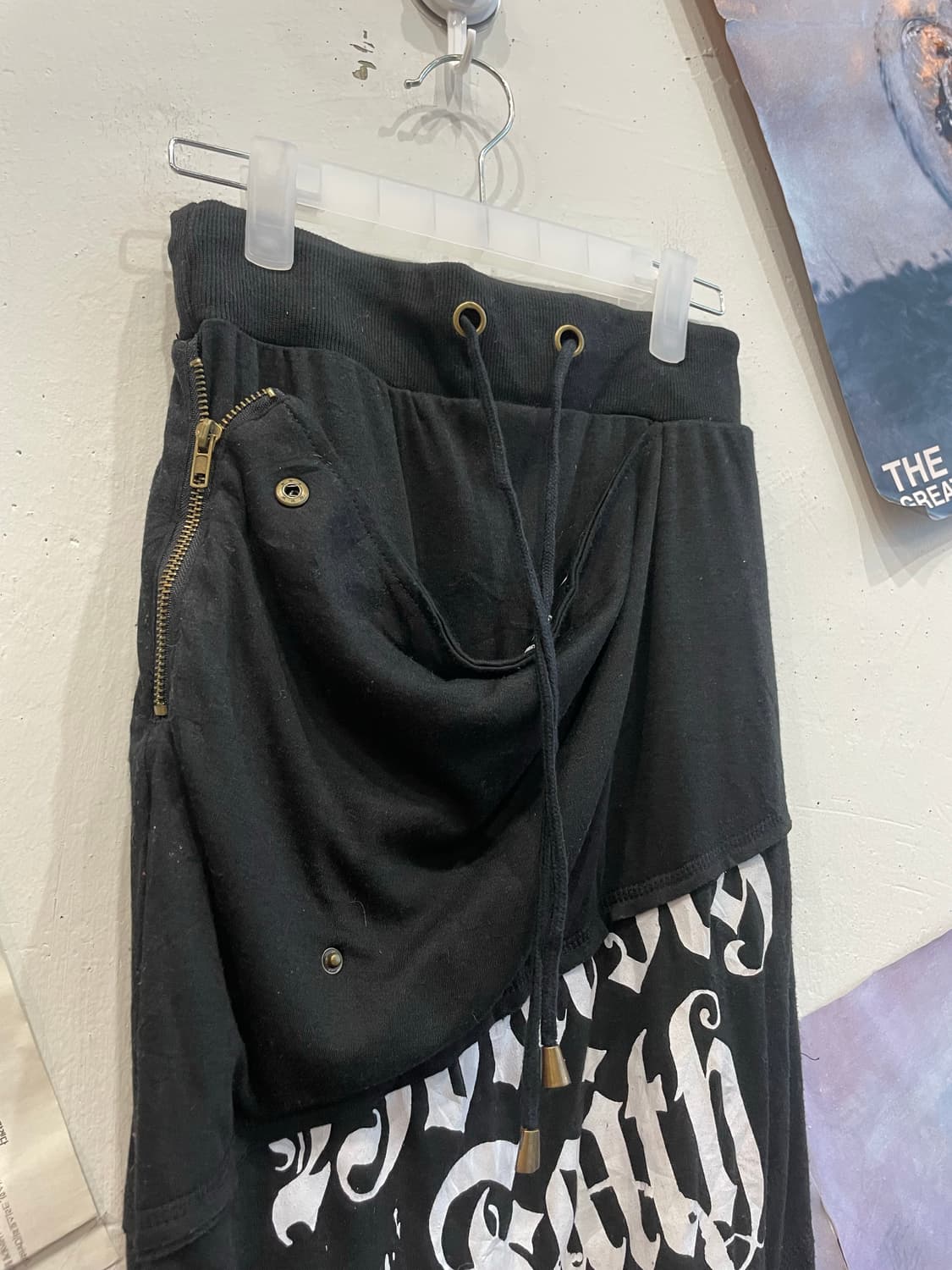 JPN 펑크 스커트 블랙 상품이미지3