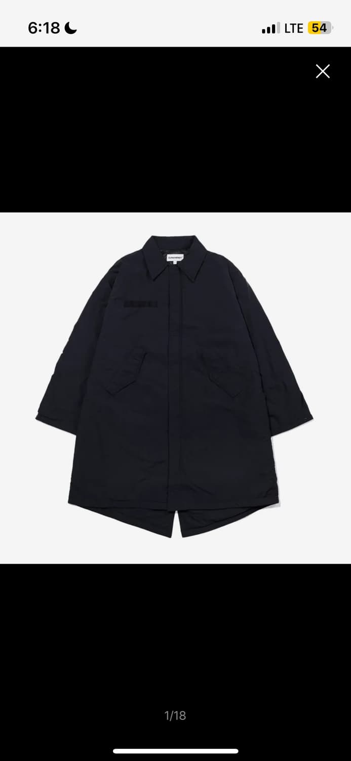 엑스트라오디너리 피쉬테일파카 블랙(L) 상품이미지1