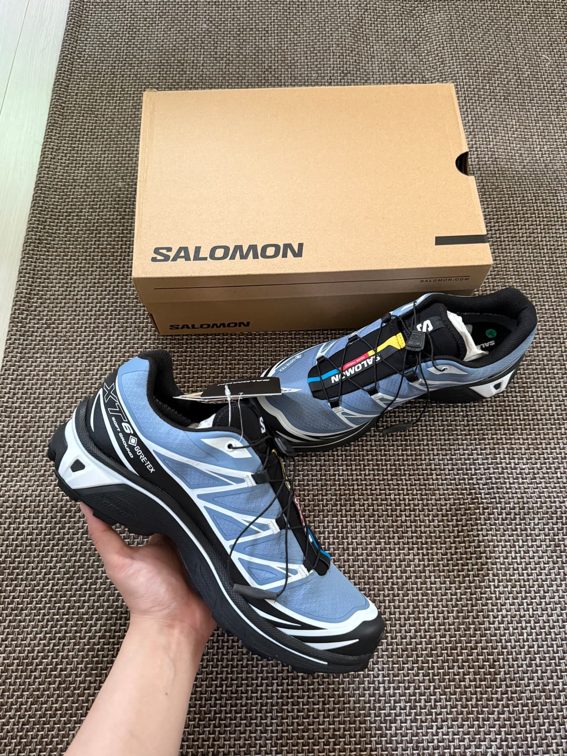 플리마켓🔥 살로몬 XT-6 GTX 블랙 인피니티 상품이미지1