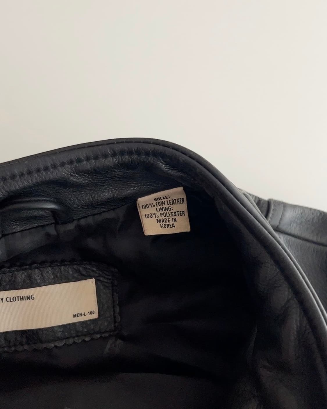 리바이스 싱글 라이더 카우 레더 자켓 L 상품이미지5