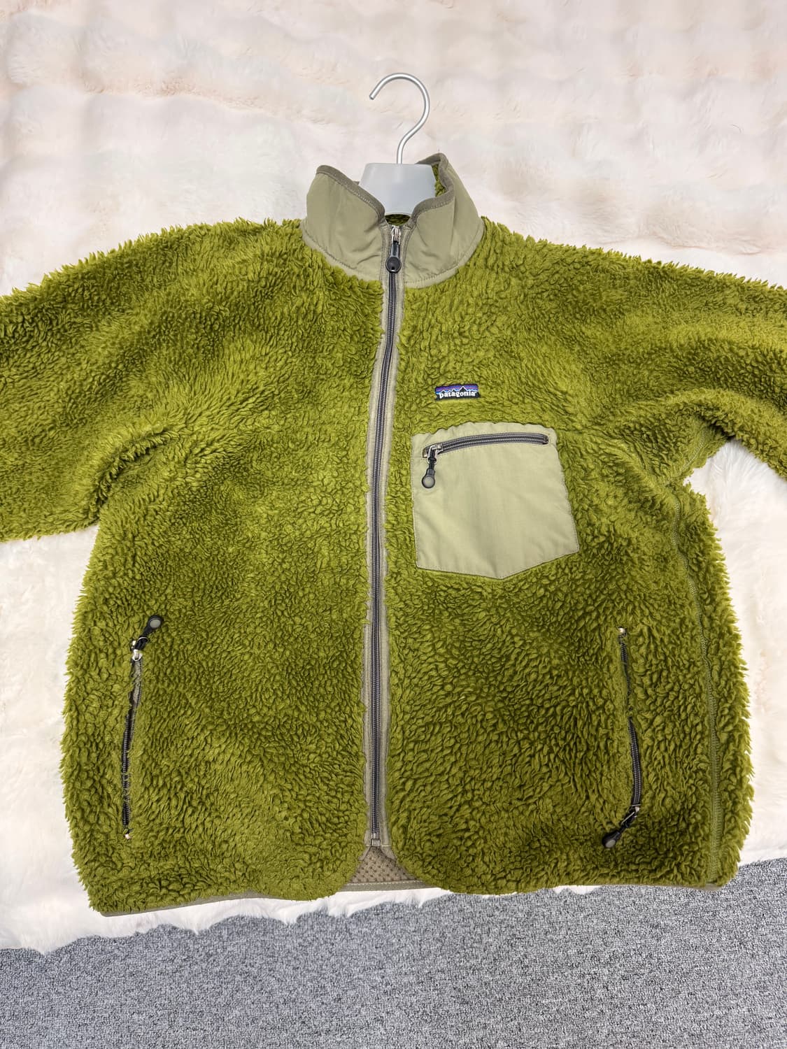 [M] 파타고니아 빈티지 딥파일 그린 상품이미지1